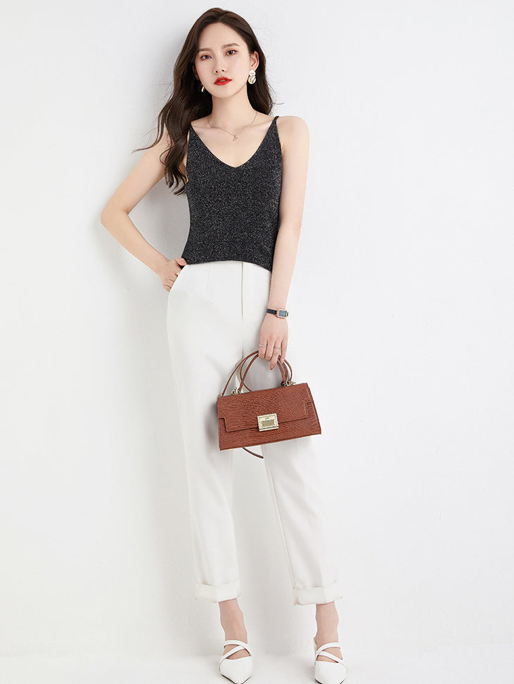 Women Embellished Sleevless Top