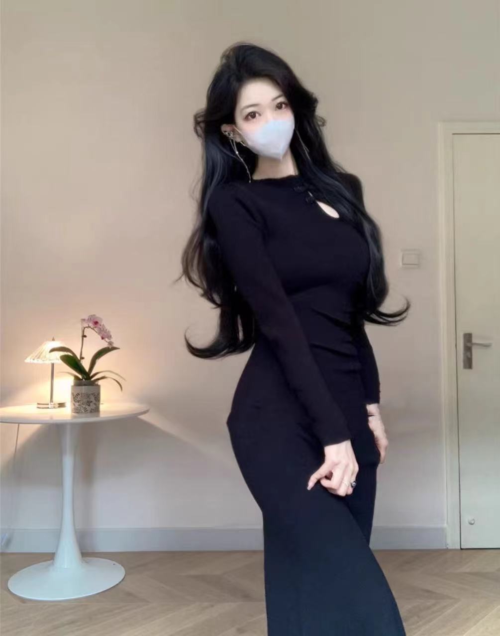 Women Bodycon Midi Dress