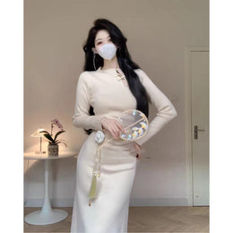 Women Bodycon Midi Dress