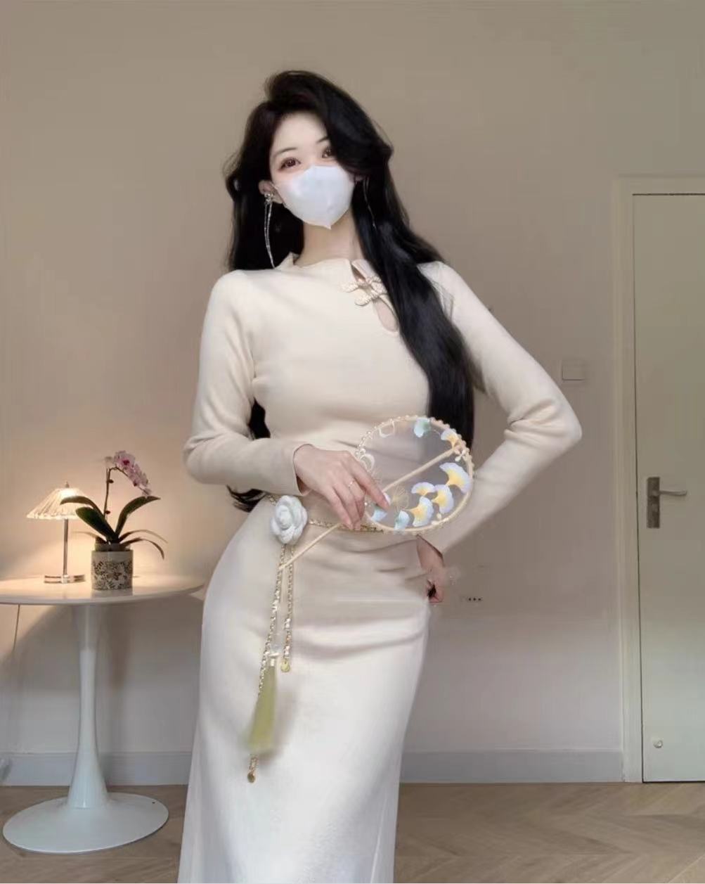 Women Bodycon Midi Dress