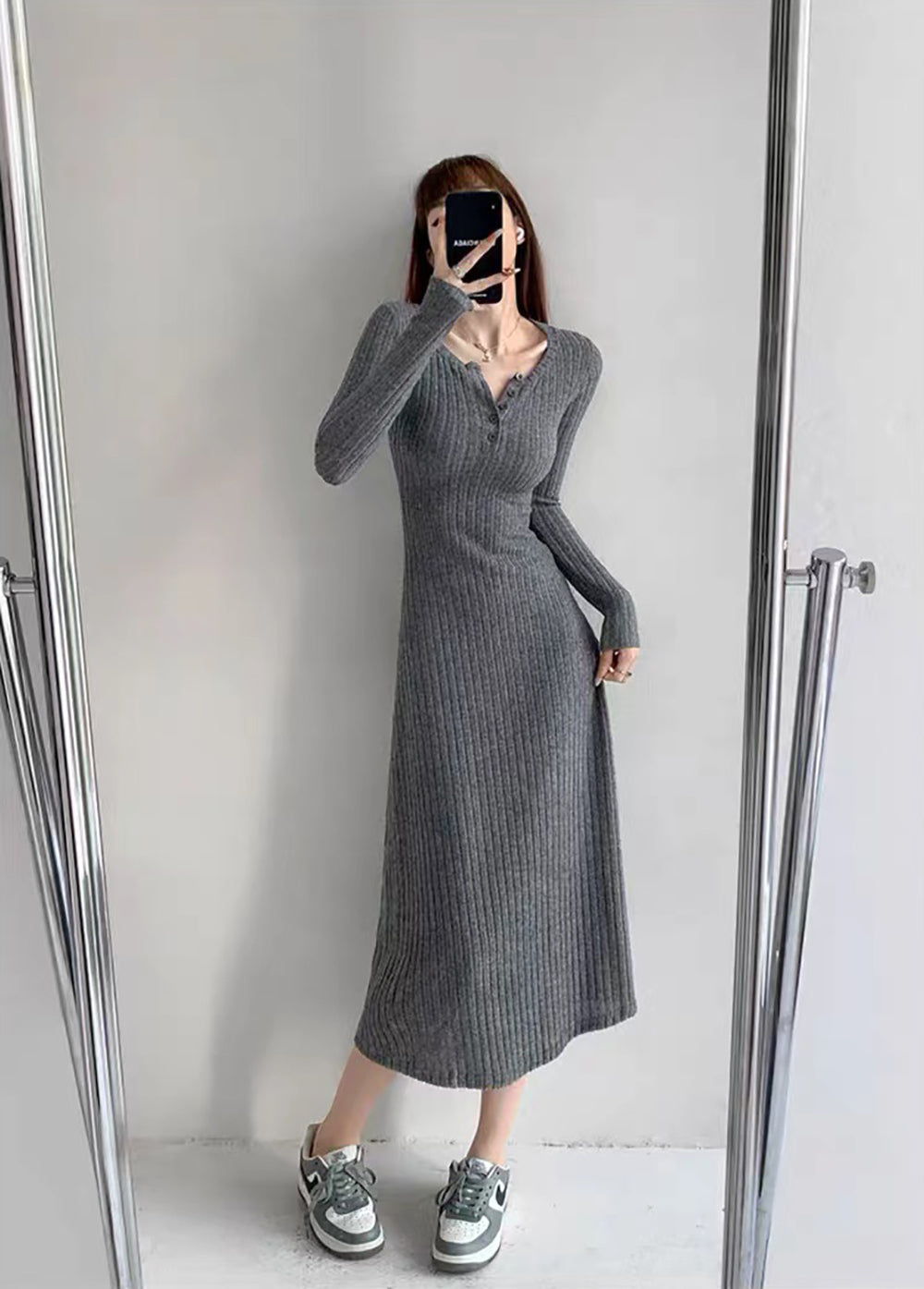 Women A-Line Maxi Dress