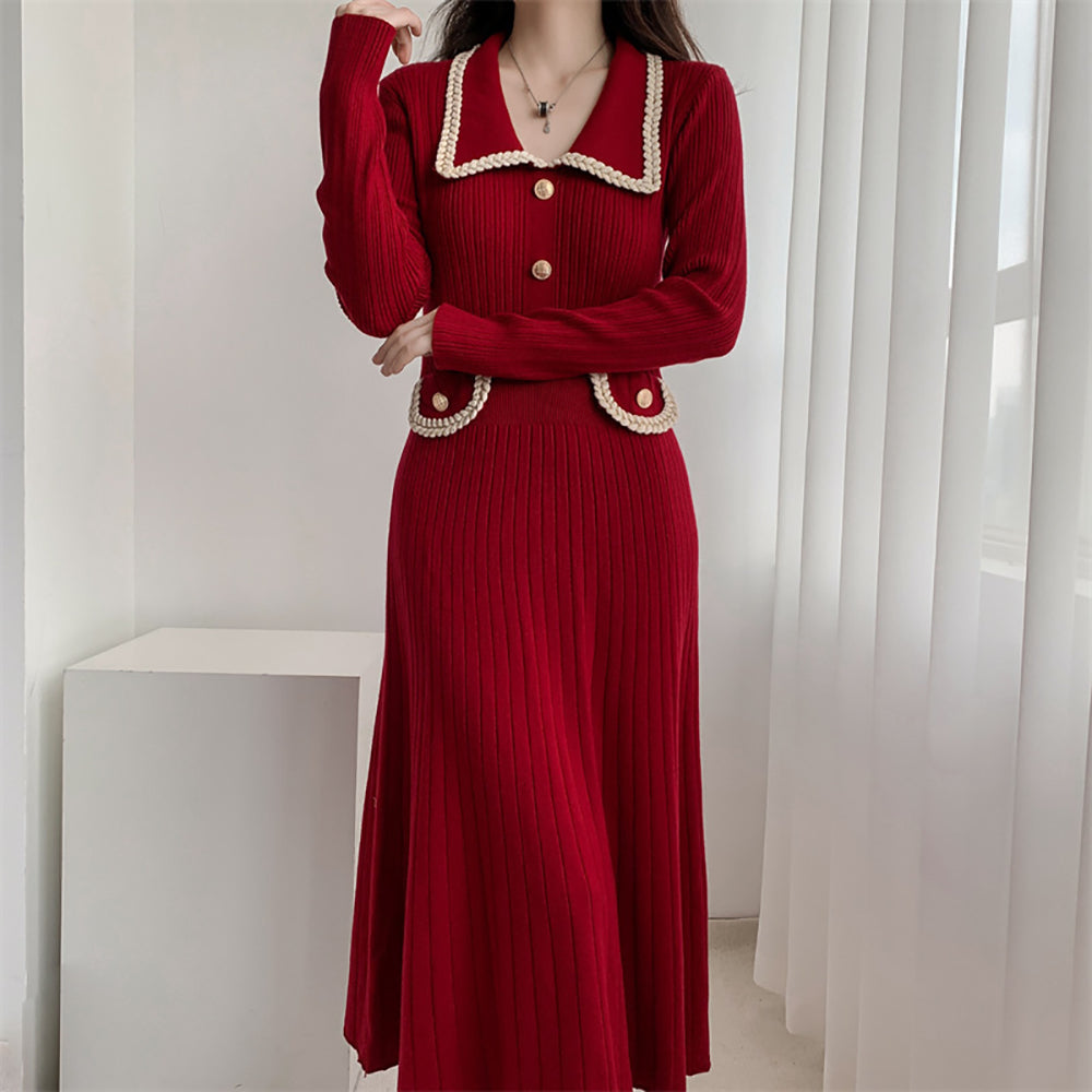 Fit & Flare Midi Dress