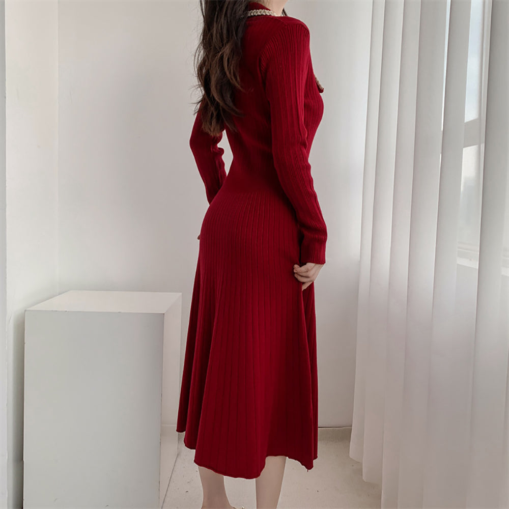 Fit & Flare Midi Dress