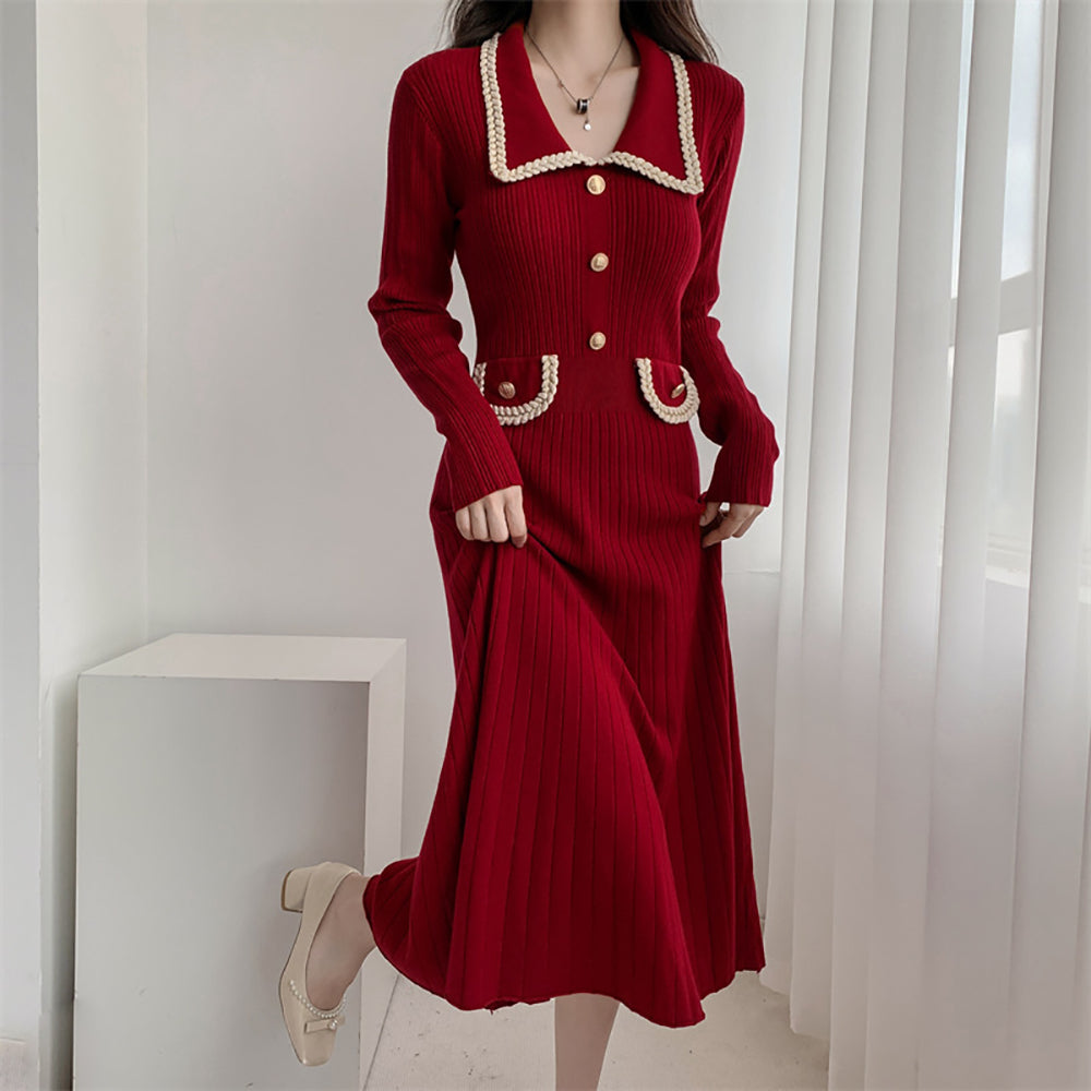 Fit & Flare Midi Dress