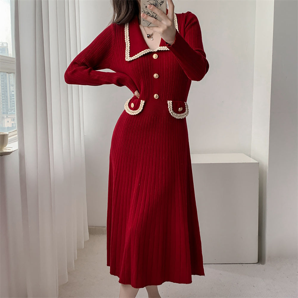 Fit & Flare Midi Dress