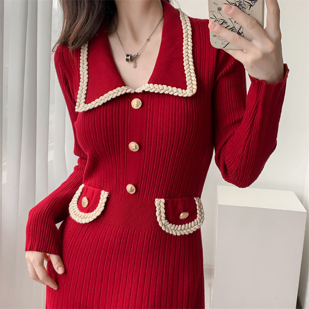 Fit & Flare Midi Dress
