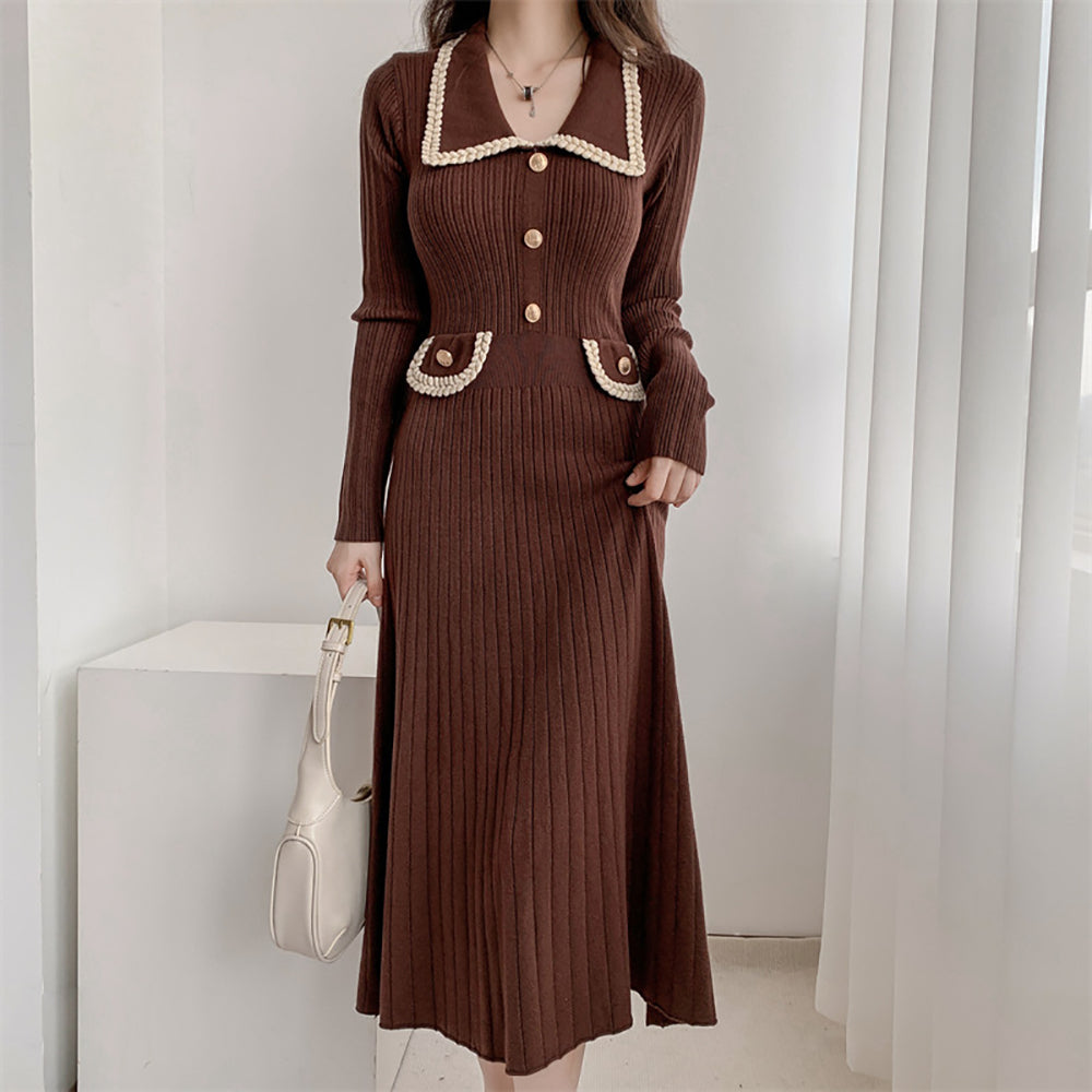 Fit & Flare Midi Dress