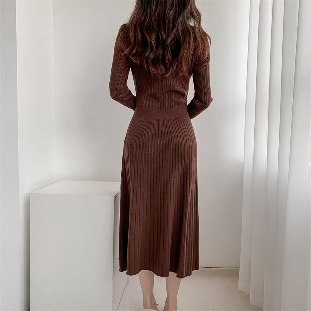 Fit & Flare Midi Dress