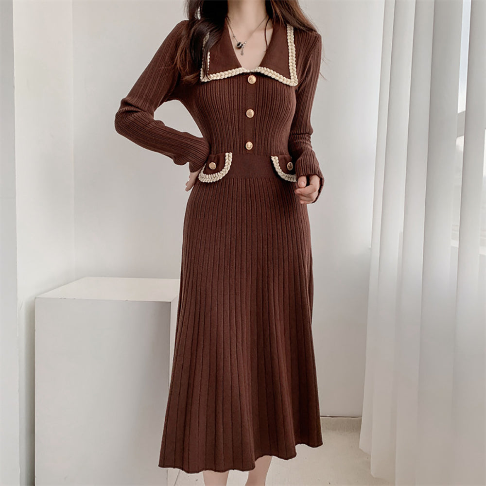 Fit & Flare Midi Dress