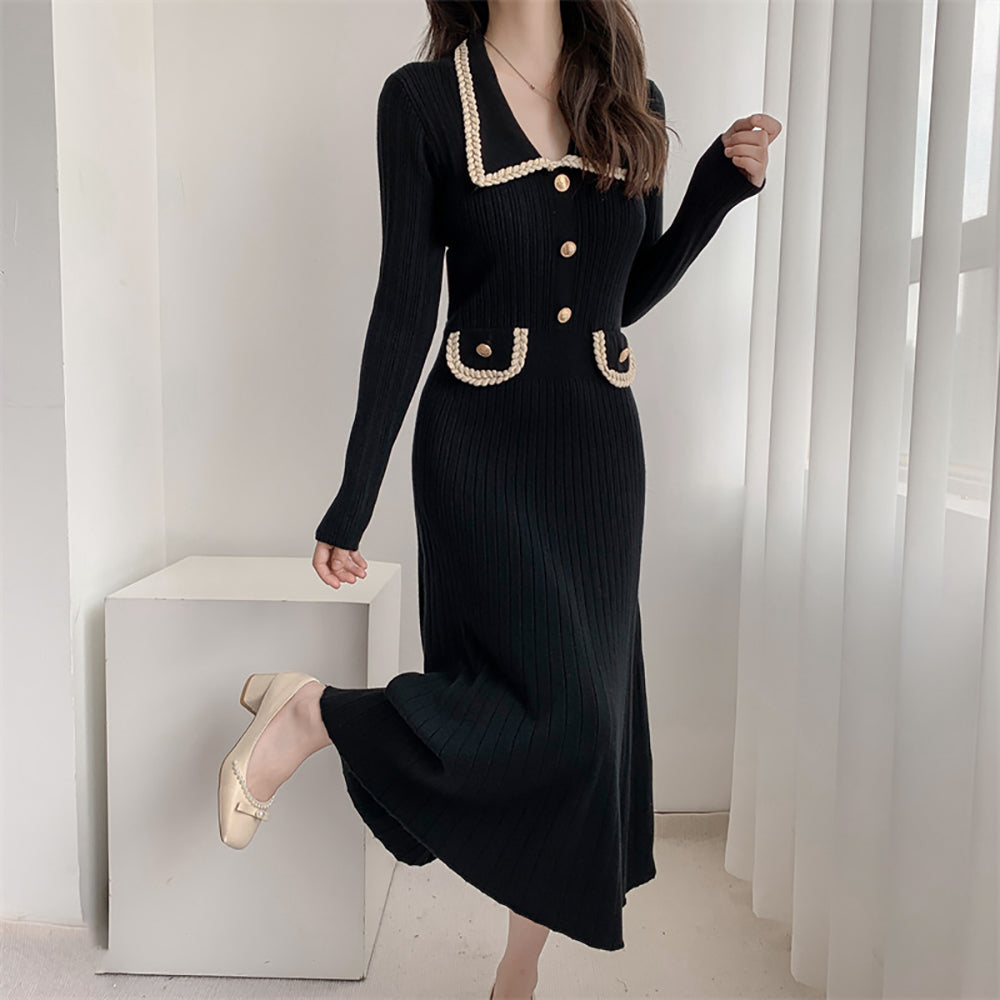 Fit & Flare Midi Dress