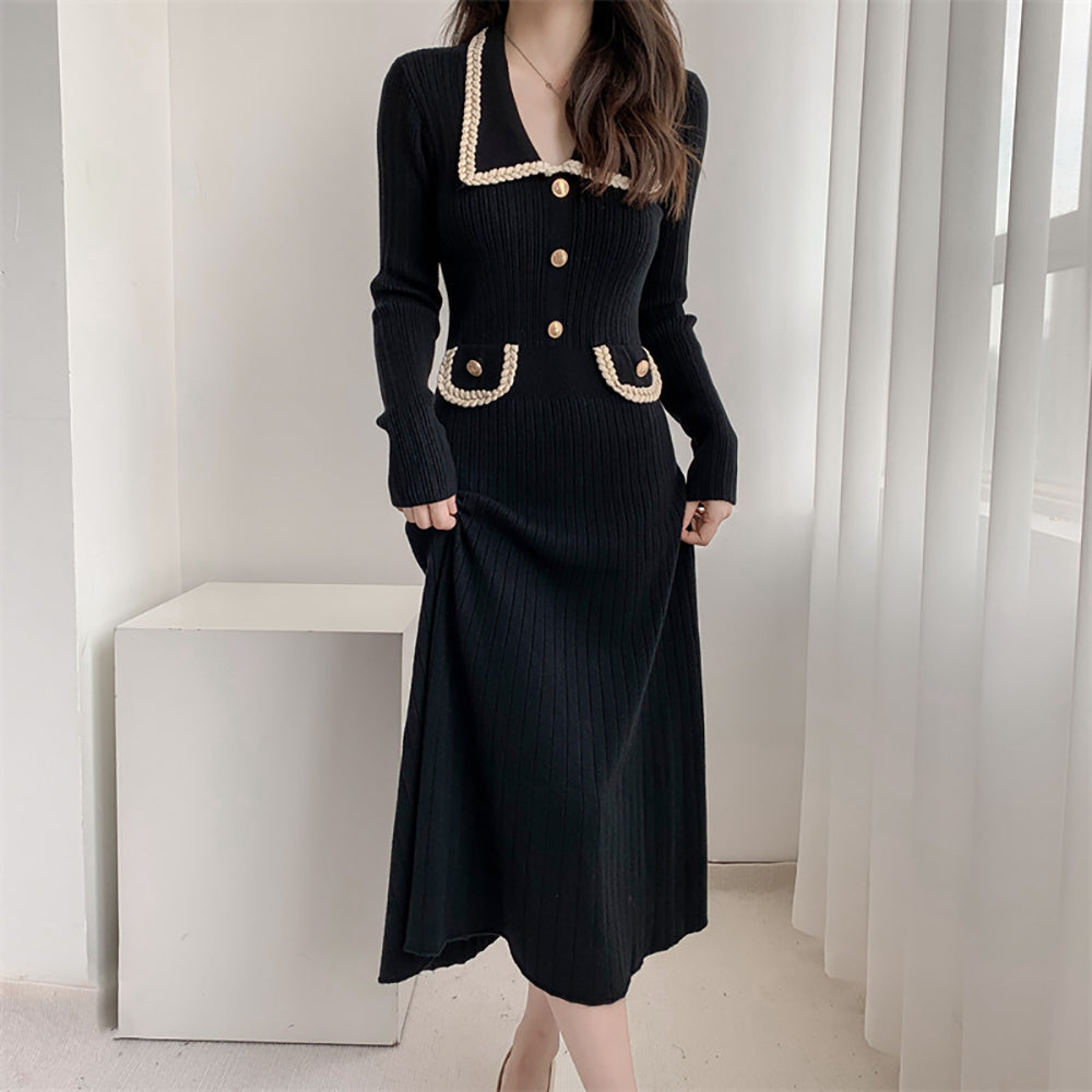 Fit & Flare Midi Dress