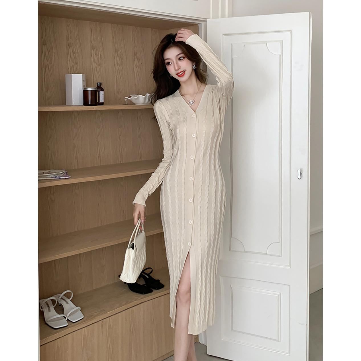 Women Scuba Bodycon Midi Dress