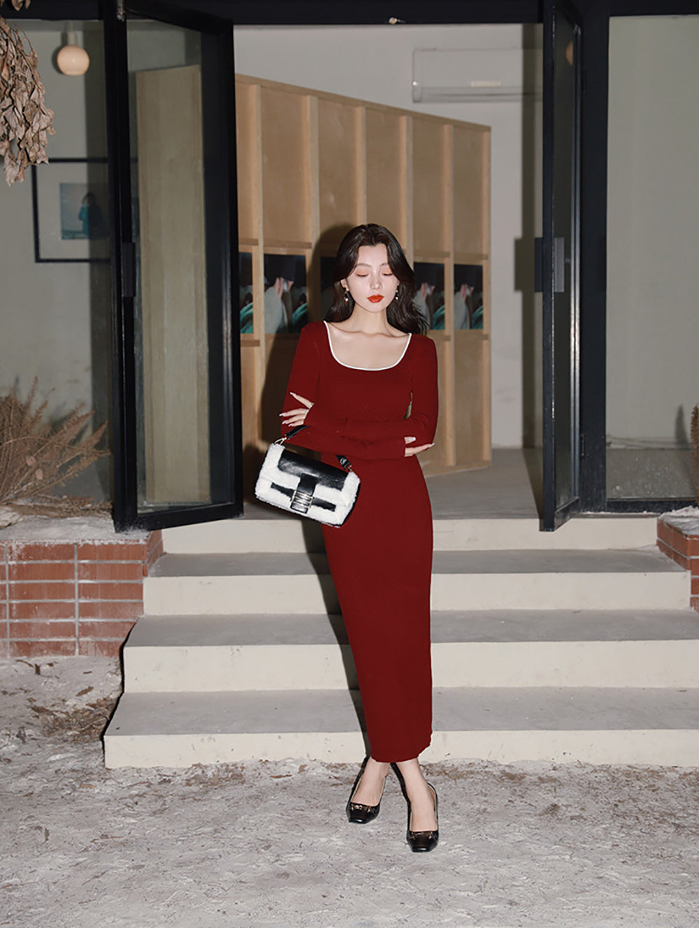 Bodycon Maxi Dress
