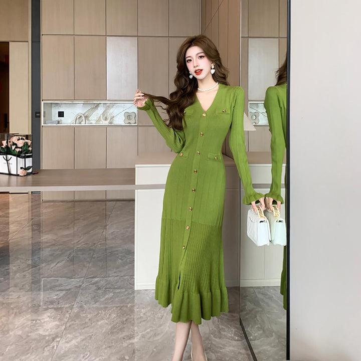 Women Sheath Midi Dress