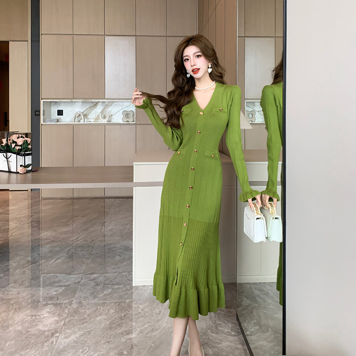 Women Sheath Midi Dress