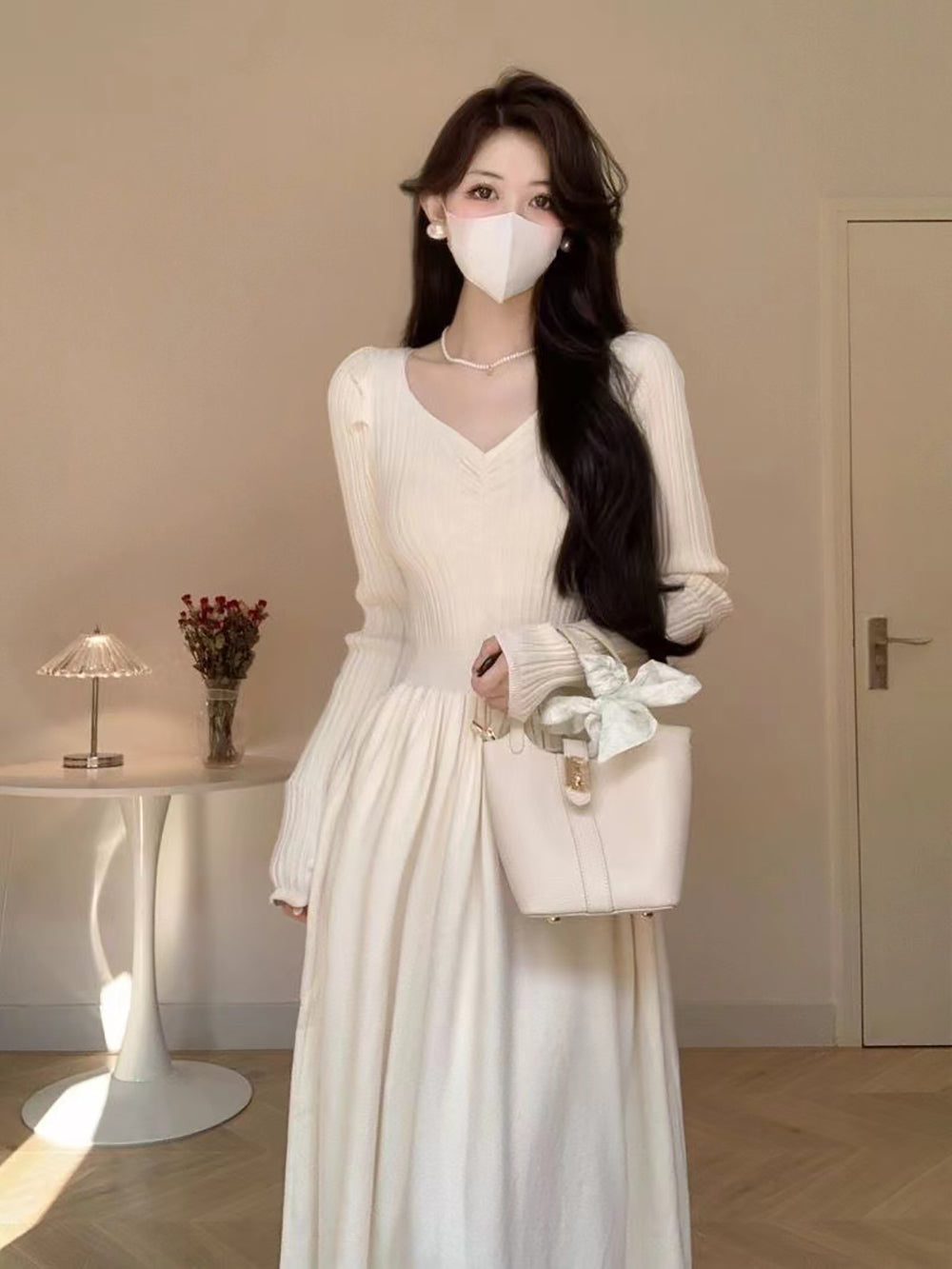 A-Line Midi Dress