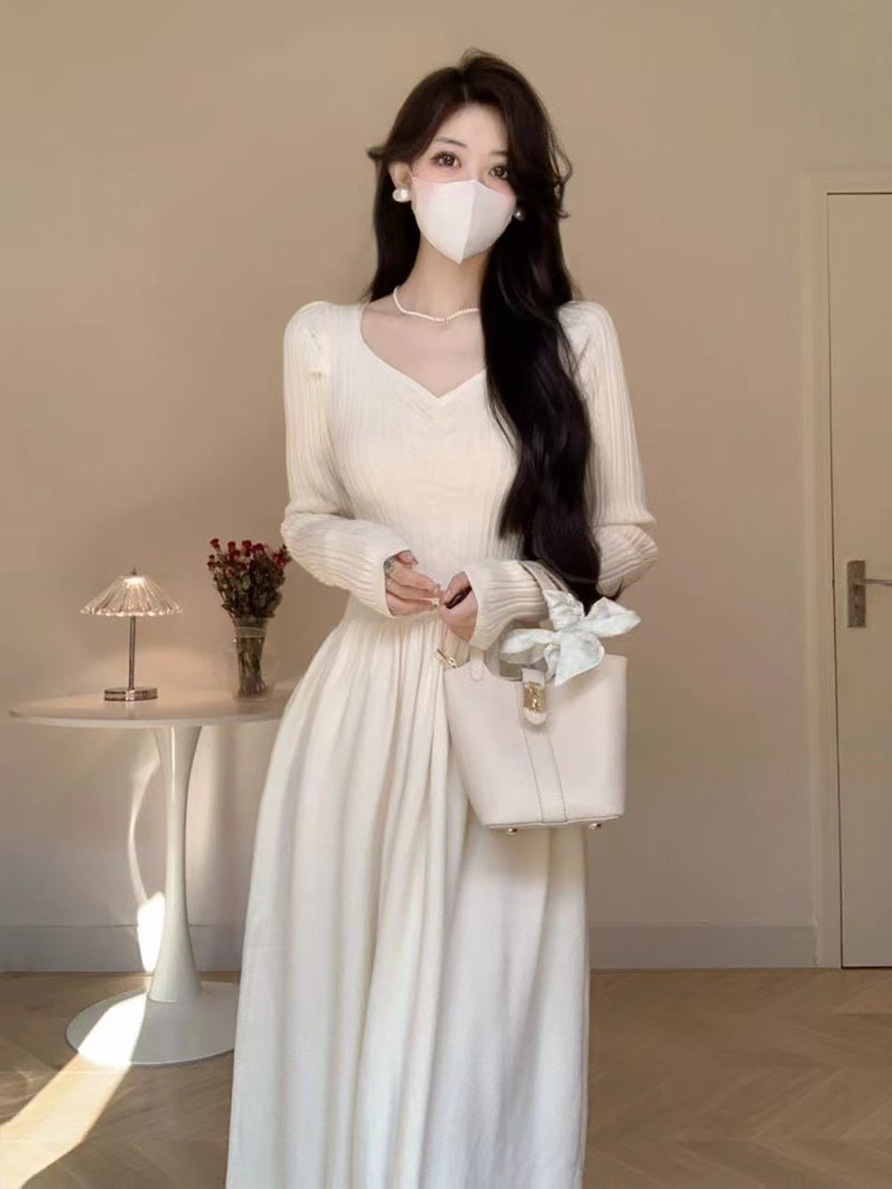 A-Line Midi Dress