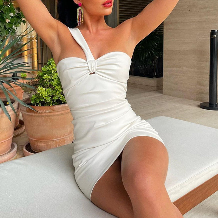 White Bodycon Mini Dress