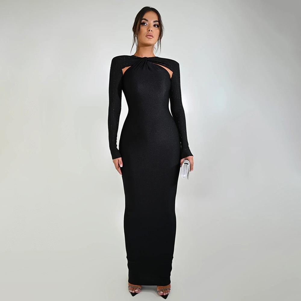 Women Bodycon Maxi Dress