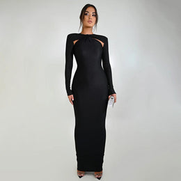 Women Bodycon Maxi Dress