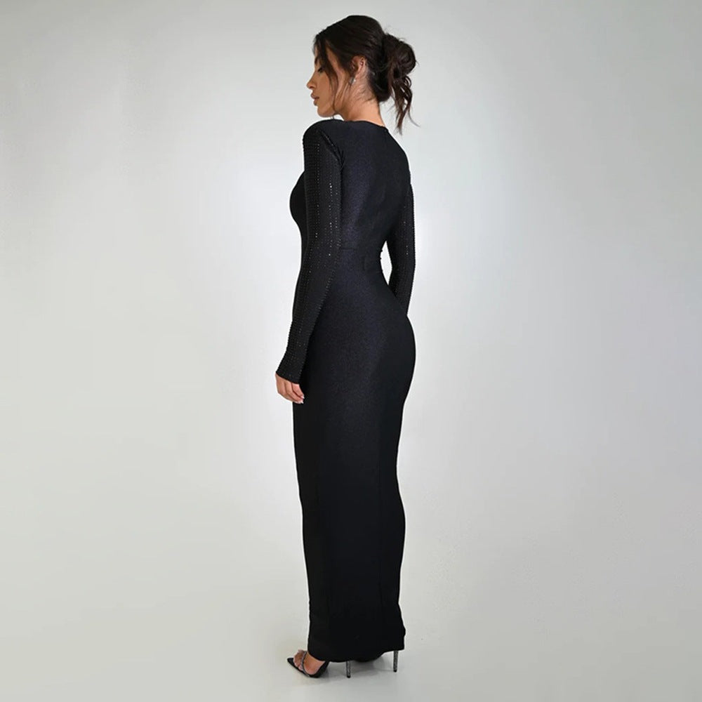 Women Bodycon Maxi Dress