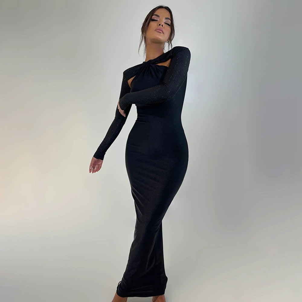 Women Bodycon Maxi Dress