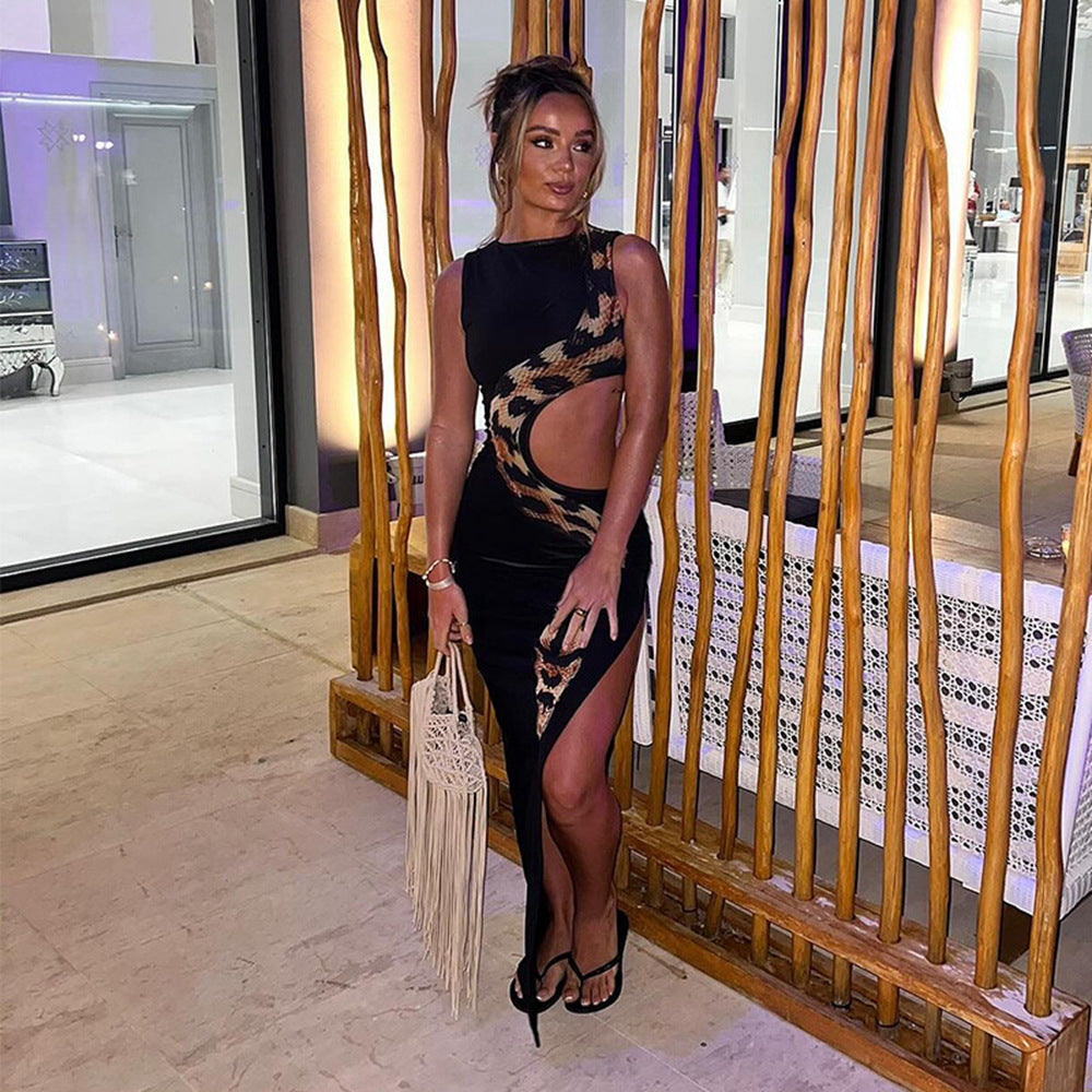 Printed Bodycon Dress