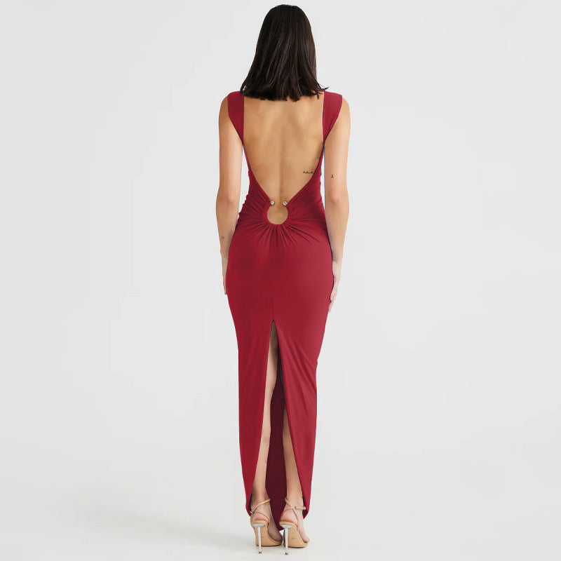 Applique Maxi Dress