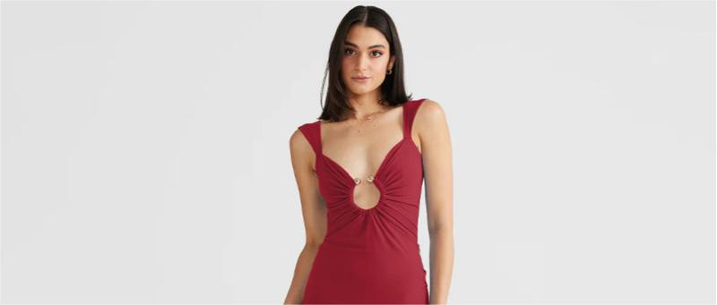 Applique Maxi Dress