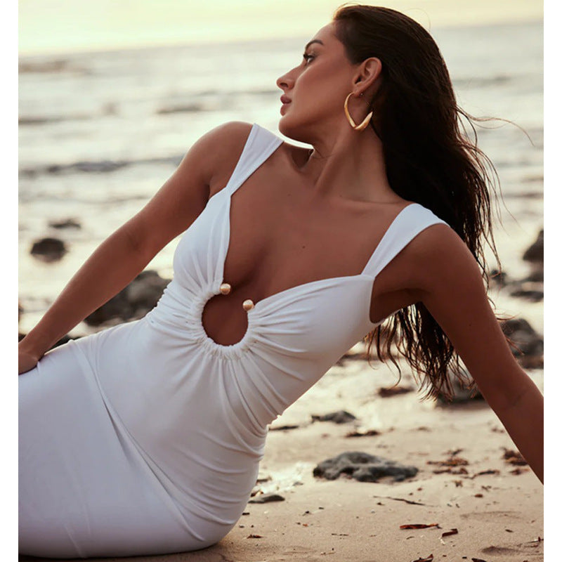 Applique Maxi Dress