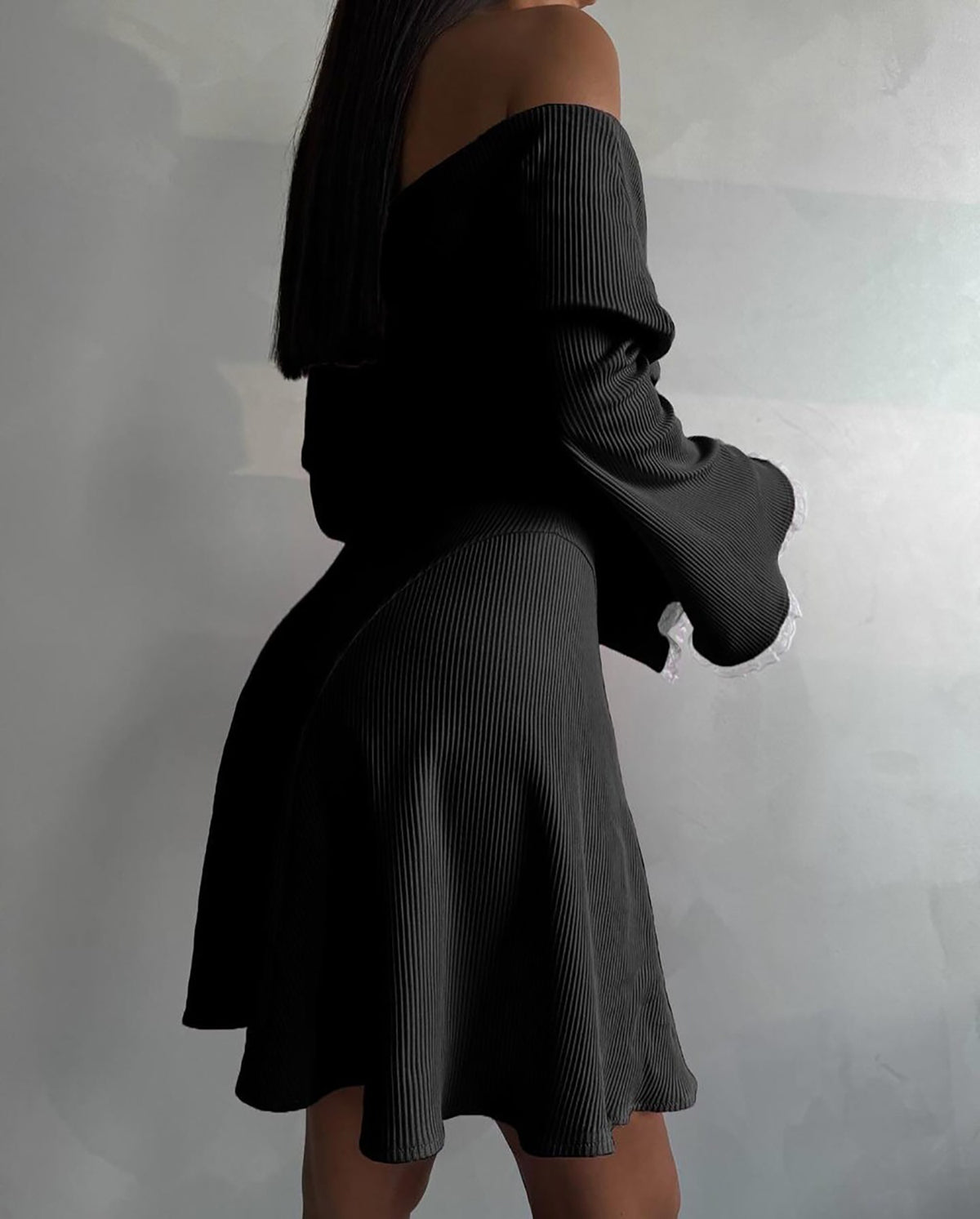 Women Off-Shoulder Sheath Dress