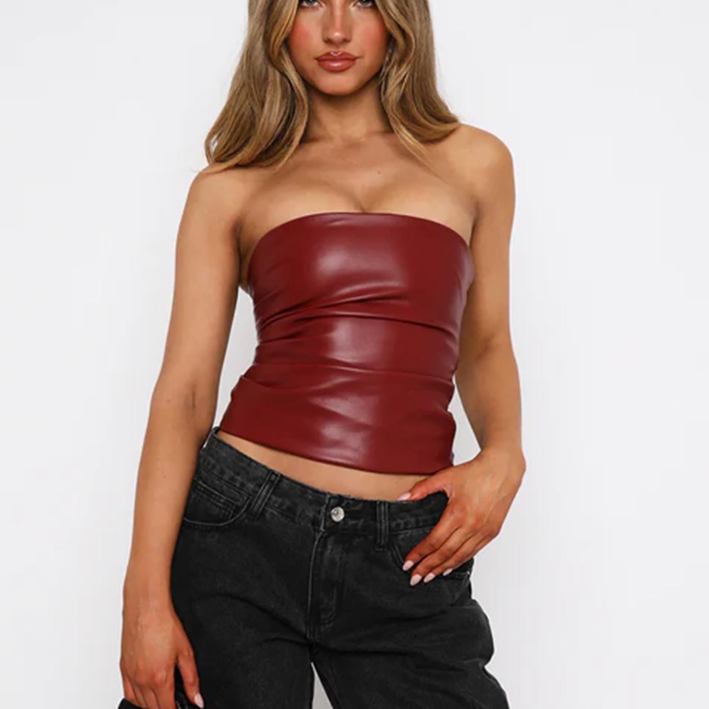Off-Shoulder Tube Crop Top