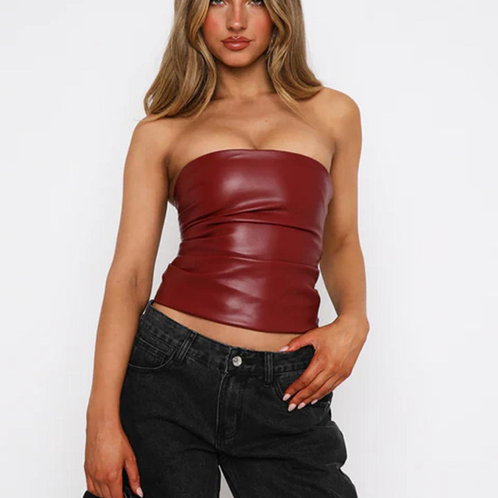 Off-Shoulder Tube Crop Top