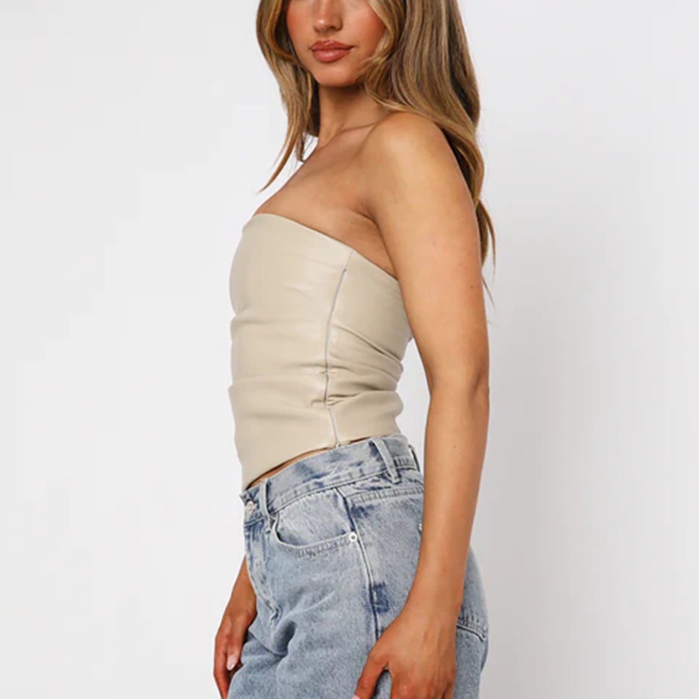 Off-Shoulder Tube Crop Top
