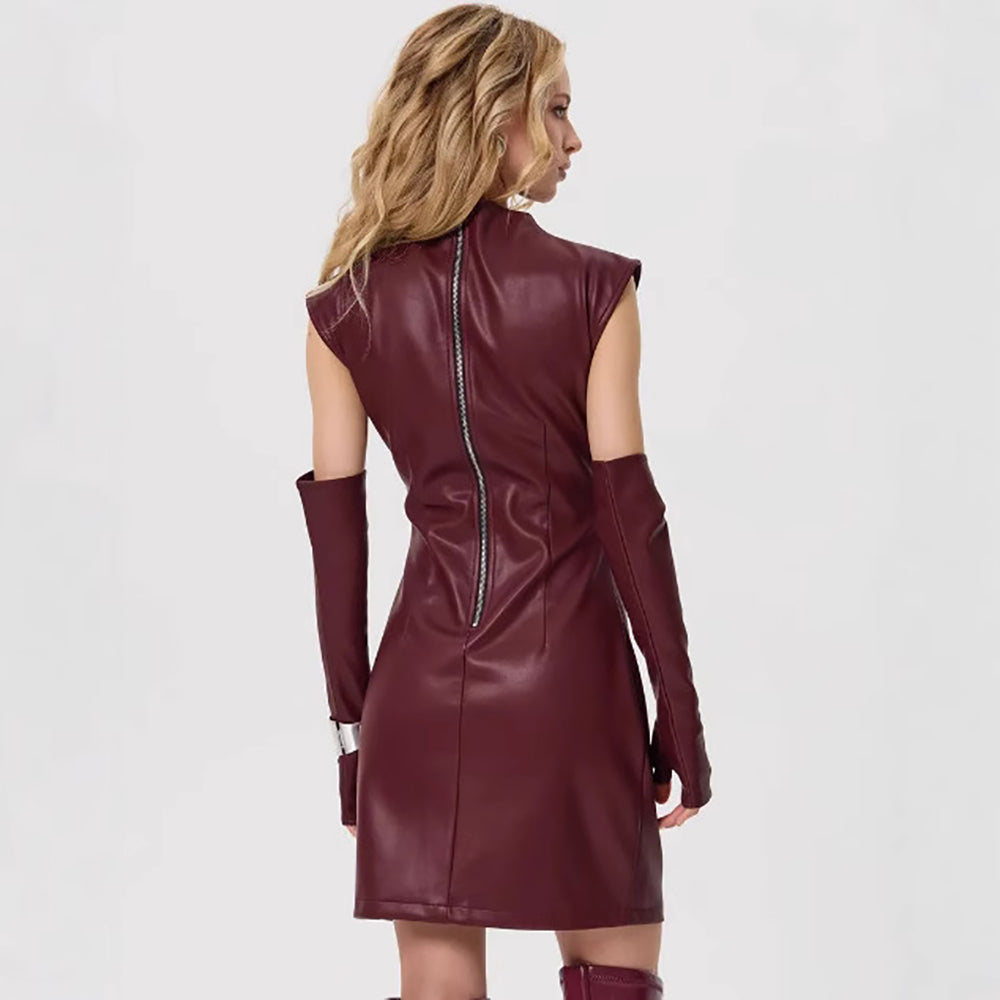 Cold-Shoulder Bodycon Dress