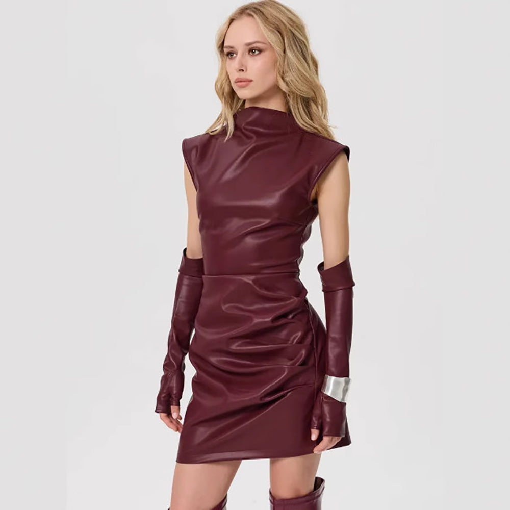 Cold-Shoulder Bodycon Dress