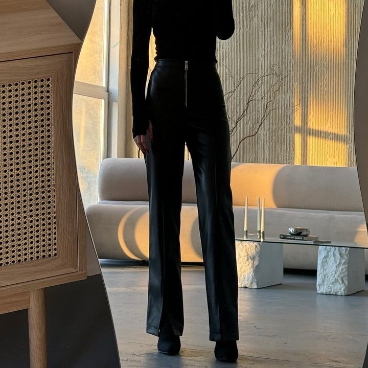 Women Slim Fit Easy Wash Chinos Trousers