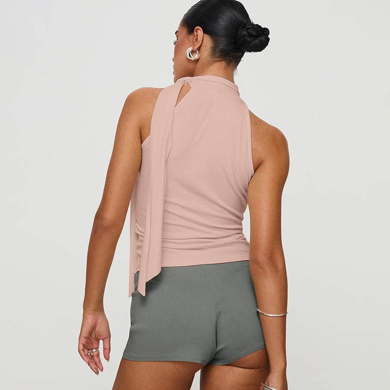 Women Sleeveless Regular Top