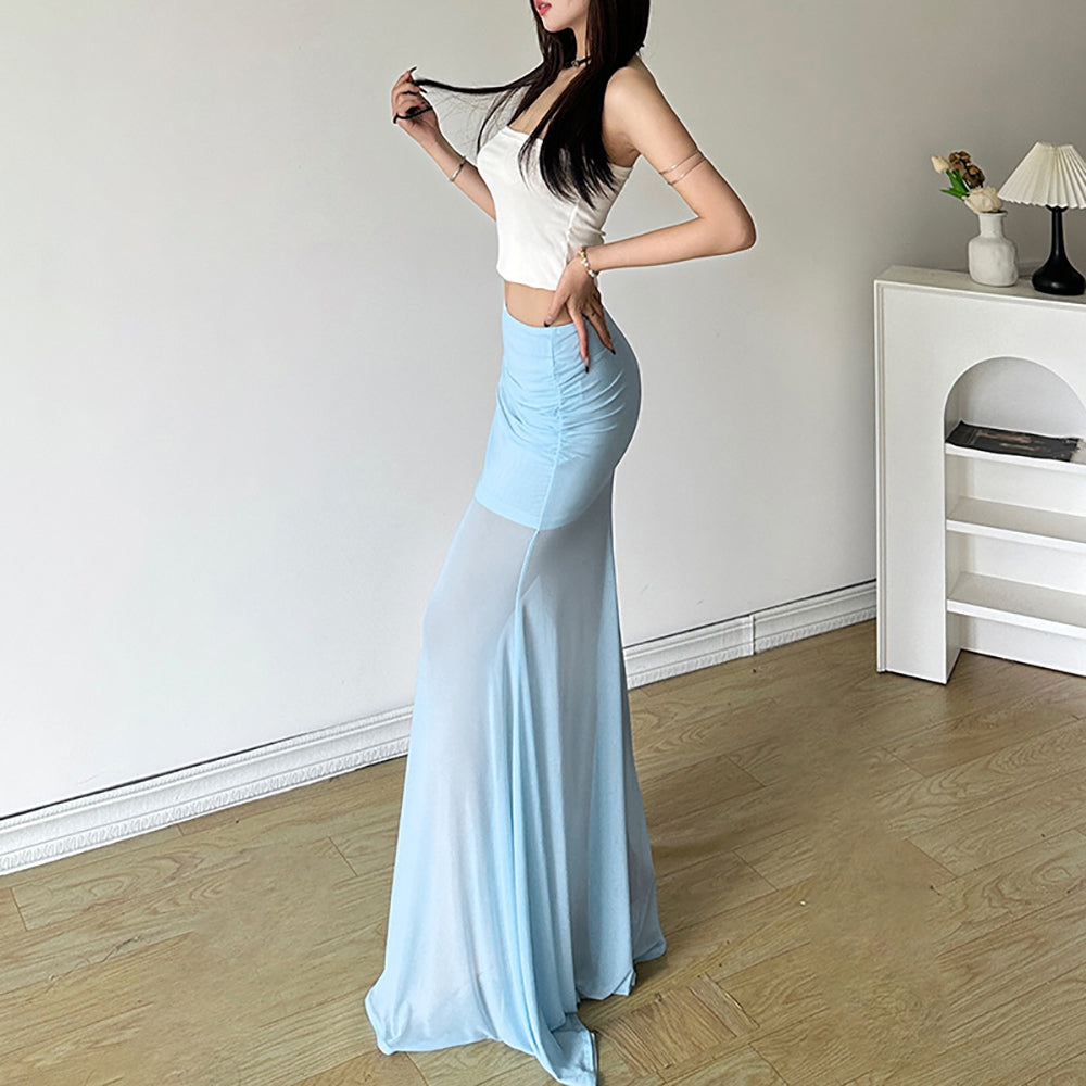 Women A-Line Maxi Skirts