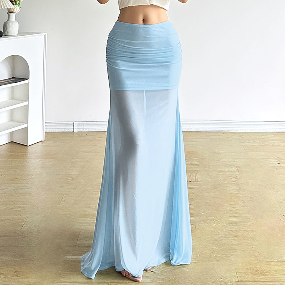 Women A-Line Maxi Skirts