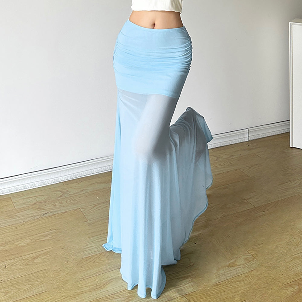 Women A-Line Maxi Skirts