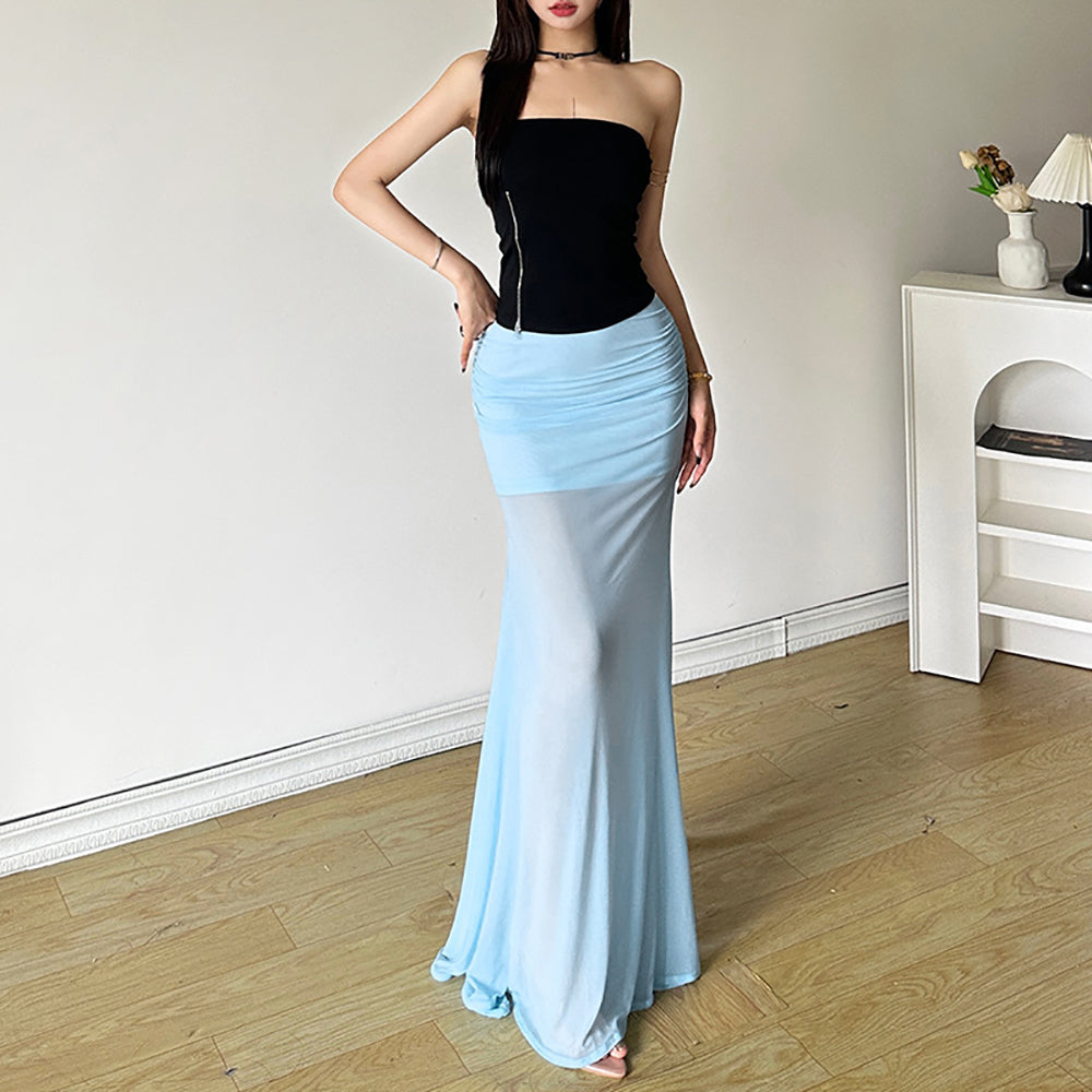 Women A-Line Maxi Skirts