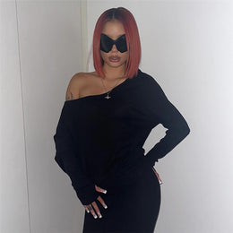 One Shoulder Bodycon Dress