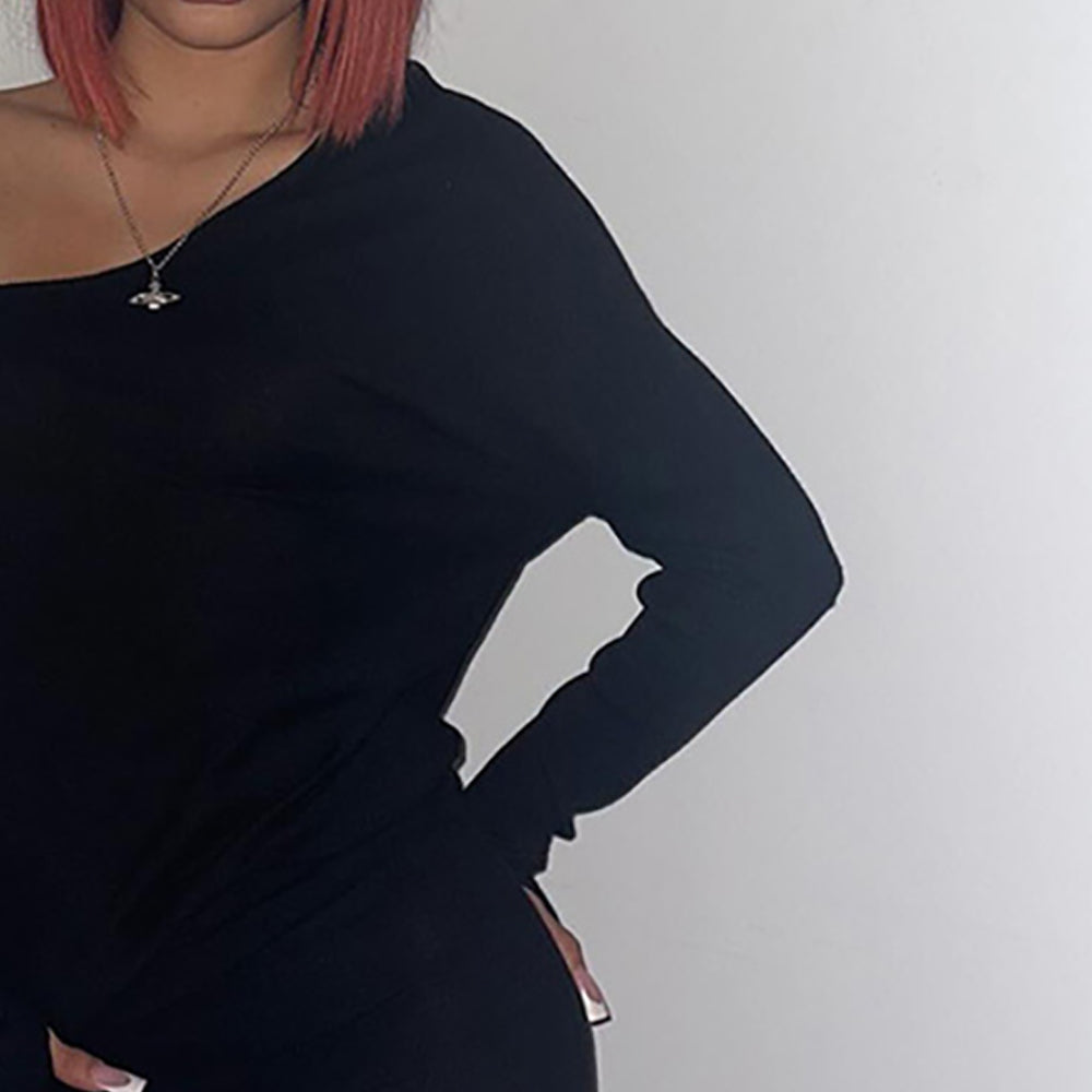 One Shoulder Bodycon Dress