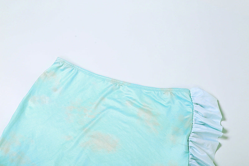 Flared Mini Skirt