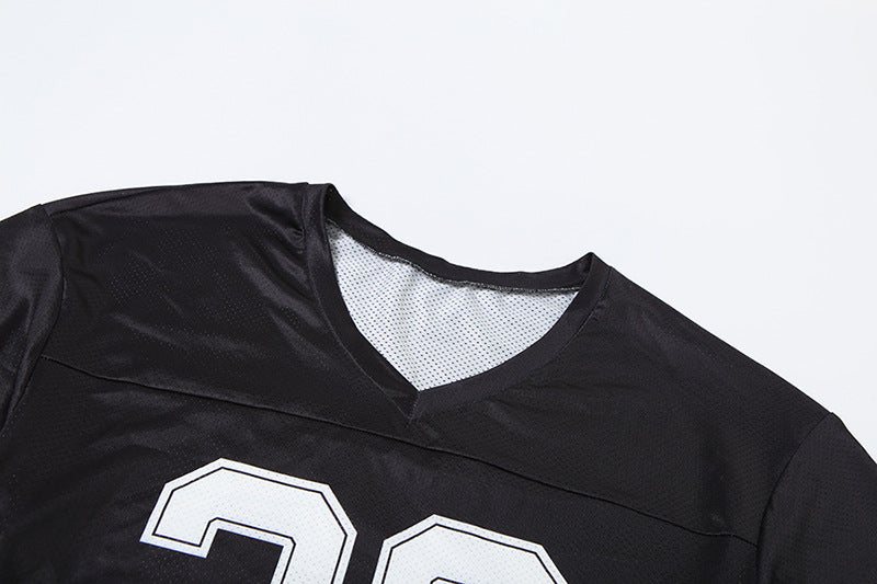 Women V-Neck Graphic Top