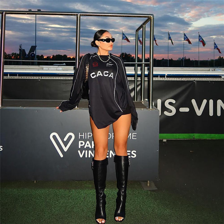 Women Round Neck Long Sleeves Top