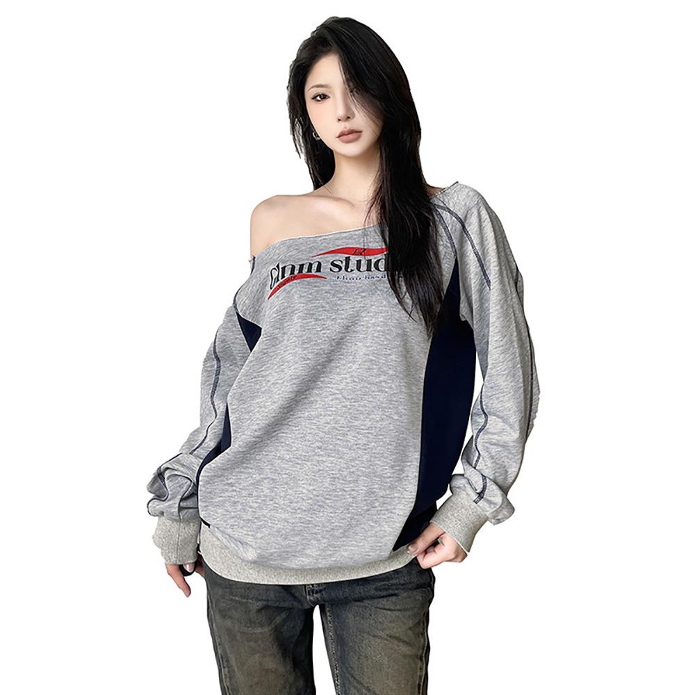 Women Typography Printed Off-Shoulder Top