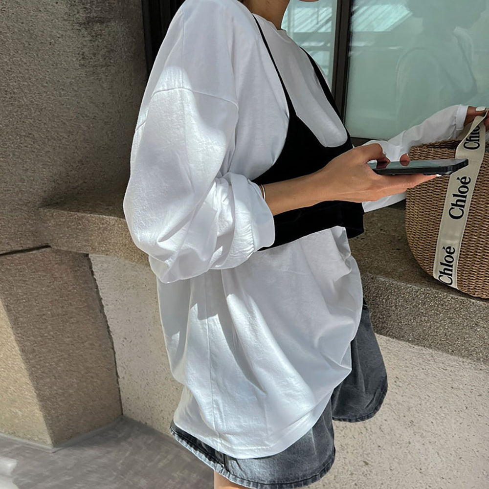 Women Casual Round Neck Top