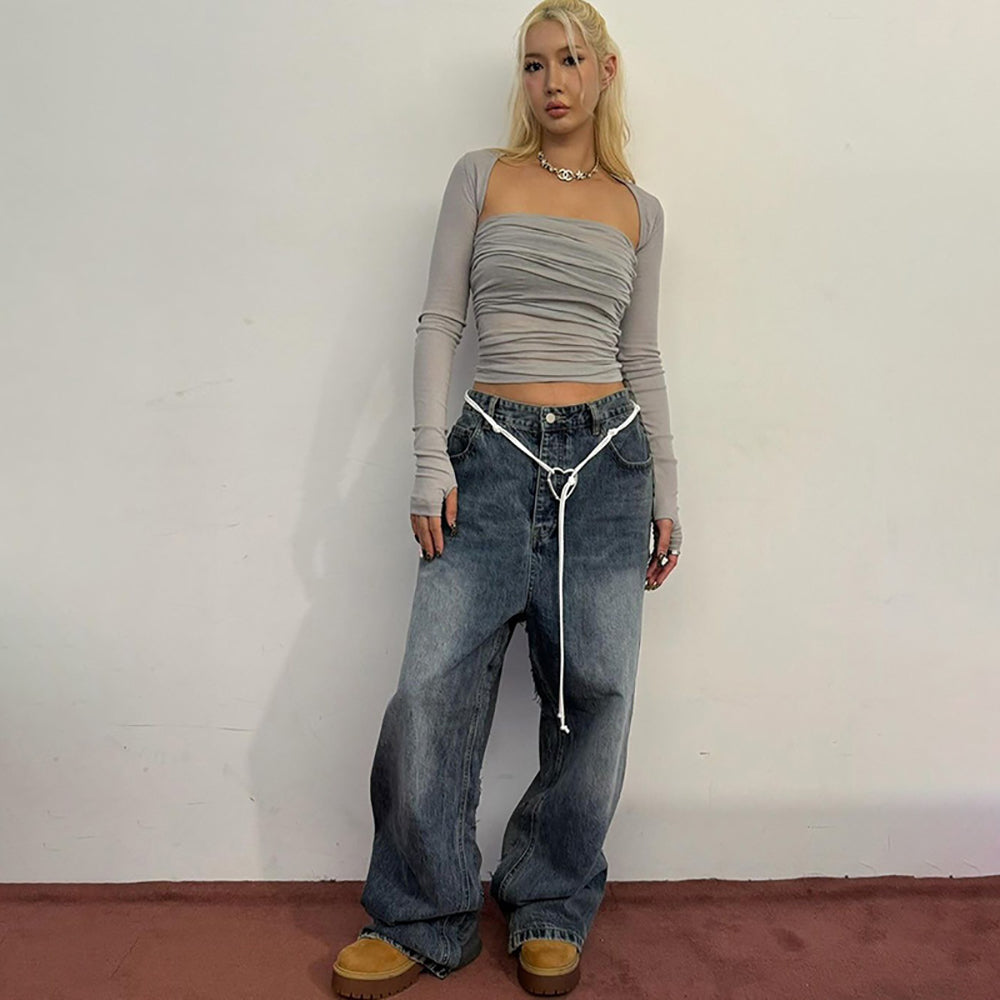Women Solid Scoop Neck Top